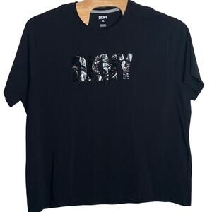 Black DKNY T-Shirt - Size XXXL